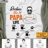 Personalized Dad Grandpa Rocking T Shirt MY92 30O34 1