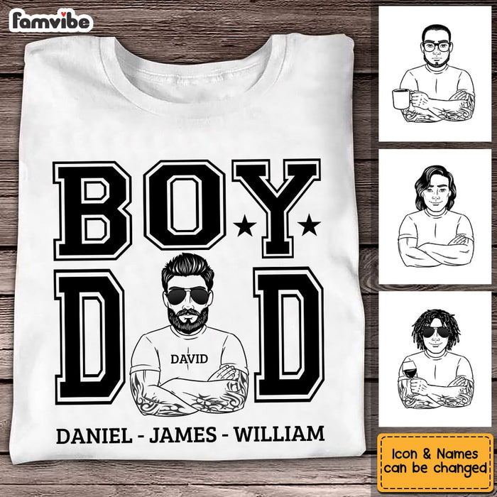 Personalized Dad Grandpa T Shirt MY131 31O53 1