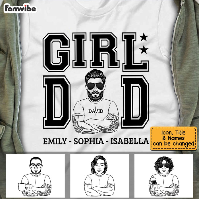 Personalized Dad Grandpa T Shirt MY131 31O53 1