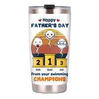 Personalized Dad Grandpa Funny Steel Tumbler MY112 31O53 thumb 1