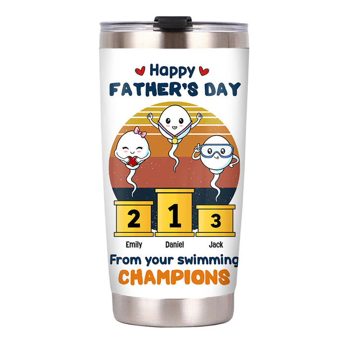 Personalized Dad Grandpa Funny Steel Tumbler MY112 31O53 1