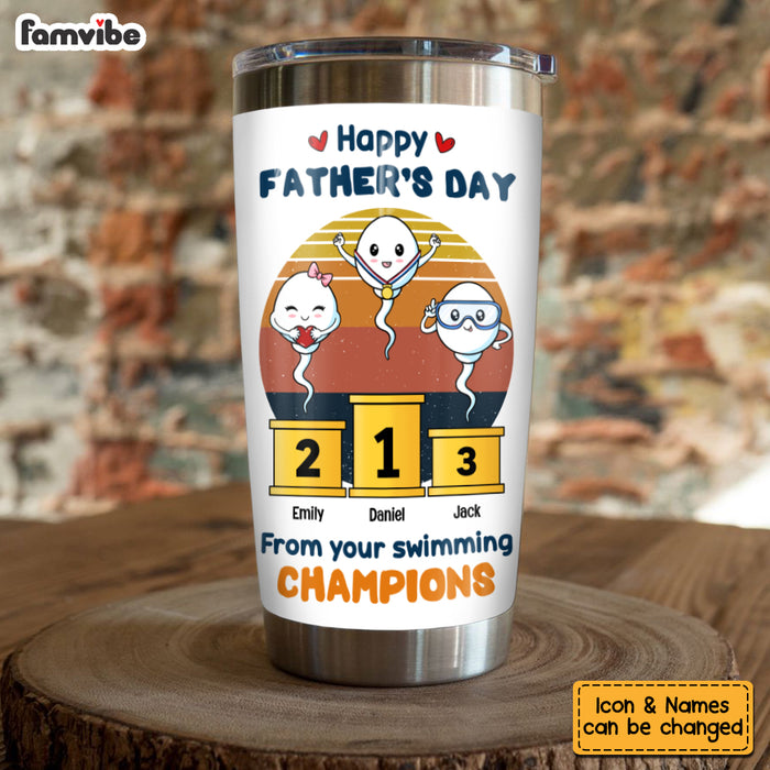 Personalized Dad Grandpa Funny Steel Tumbler MY112 31O53 1