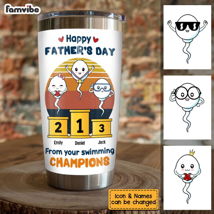 Personalized Dad Grandpa Funny Steel Tumbler MY112 31O53 1