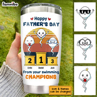 Personalized Dad Grandpa Funny Steel Tumbler MY112 31O53 thumb 1