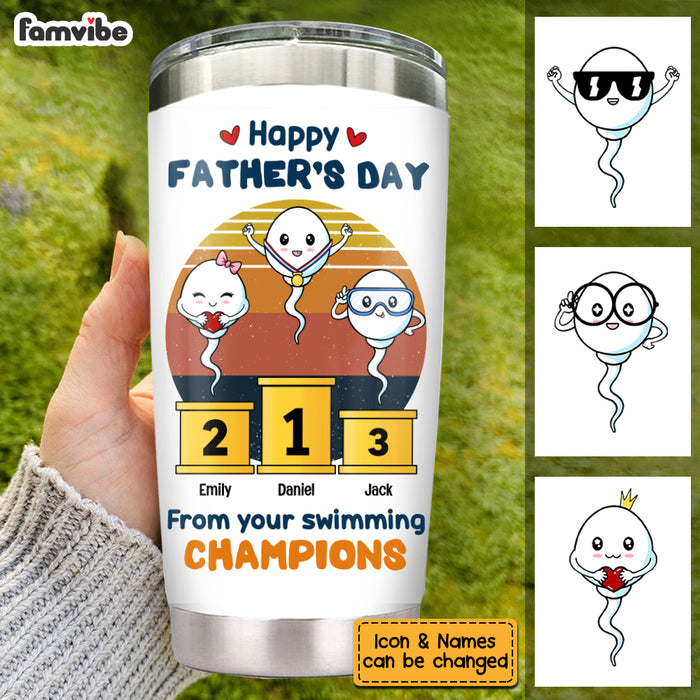 Personalized Dad Grandpa Funny Steel Tumbler MY112 31O53 1