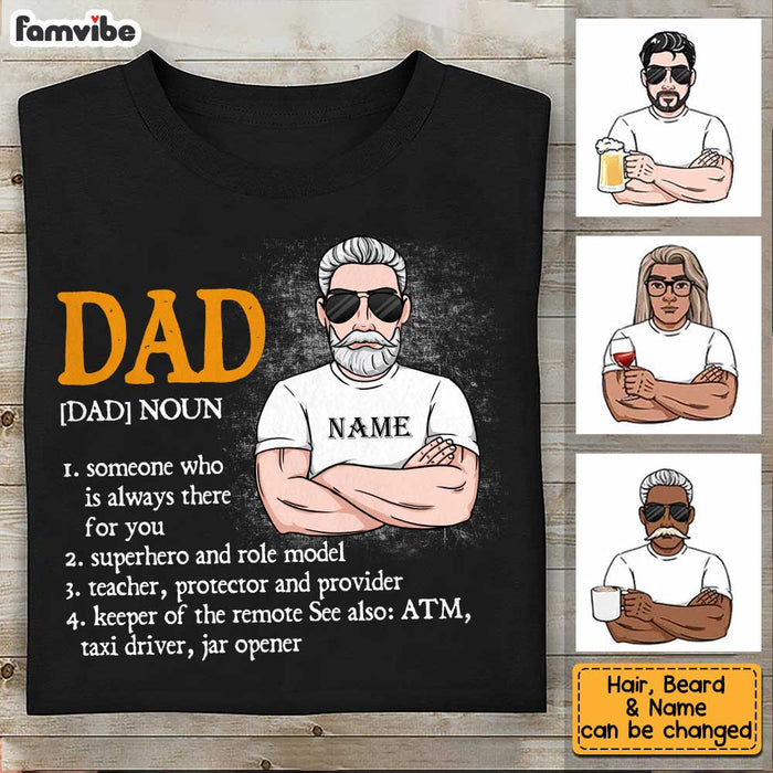Personalized Dad T Shirt MY101 30O34 1