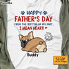 Personalized Dog Dad T Shirt MY102 30O28 1