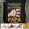 Personalized Dad Papa Is My Favorite T Shirt MY131 32O34 1