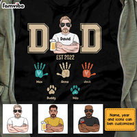 Personalized Dad Grandpa T Shirt MY161 31O28 thumb 1