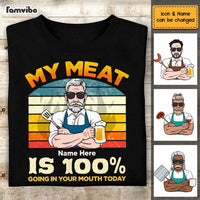 Personalized Dad Grandpa BBQ Grill T Shirt MY121 31O47 thumb 1