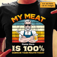 Personalized Dad Grandpa BBQ Grill T Shirt MY121 31O47 thumb 1