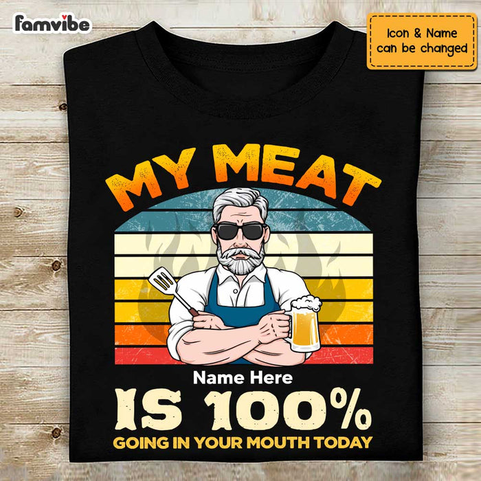 Personalized Dad Grandpa BBQ Grill T Shirt MY121 31O47 1