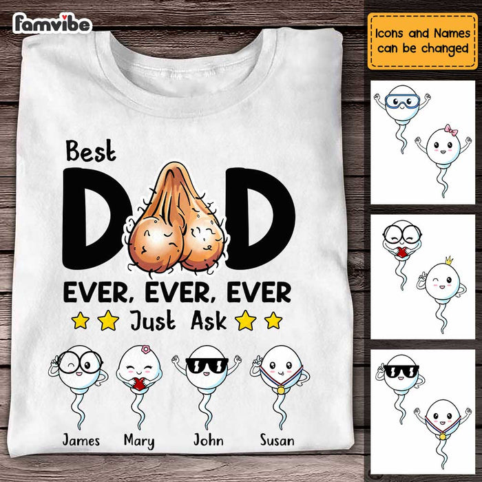 Personalized Dad Funny T Shirt MY124 30O47 1