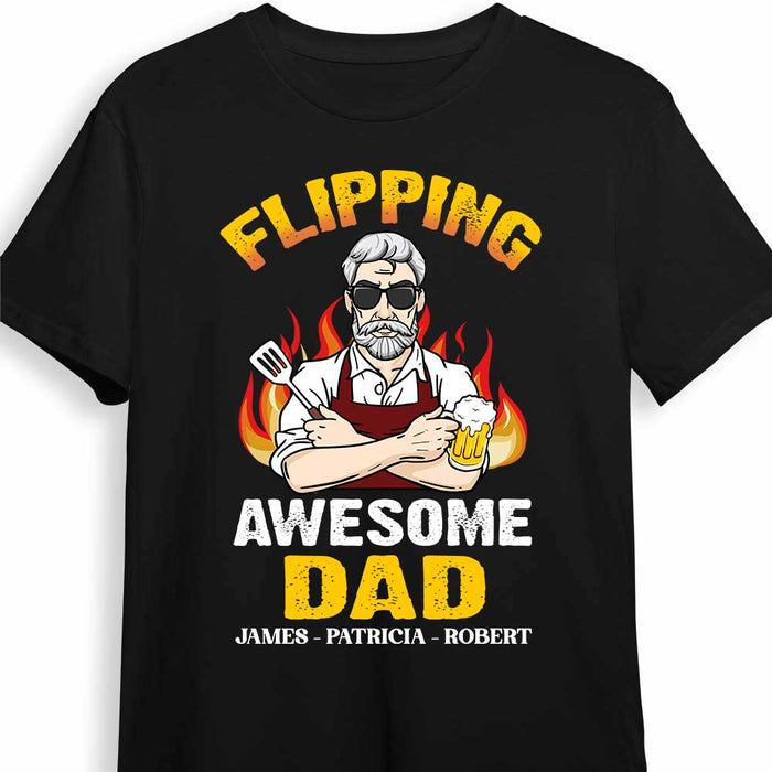 Personalized Dad BBQ Grill T Shirt MY121 30O34 1
