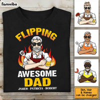 Personalized Dad BBQ Grill T Shirt MY121 30O34 thumb 1