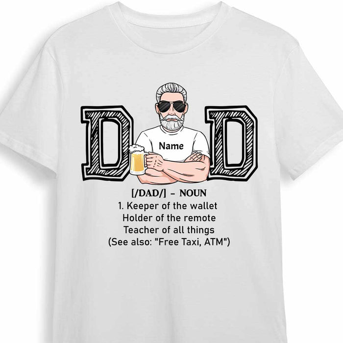 Personalized Dad Grandpa T Shirt MY163 31O34 1