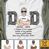 Personalized Dad Grandpa T Shirt MY163 31O34 thumb 1
