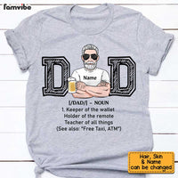 Personalized Dad Grandpa T Shirt MY163 31O34 thumb 1