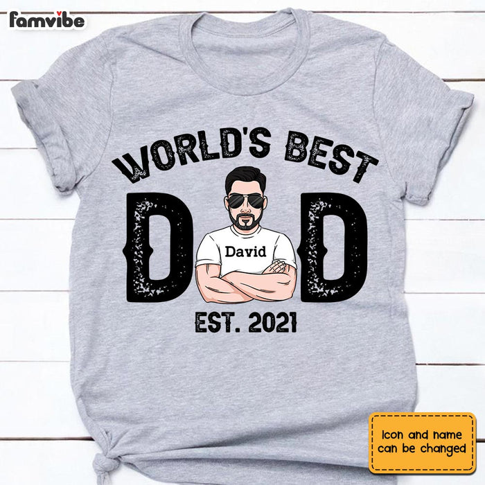 Personalized Dad Grandpa T Shirt MY132 23O28 1