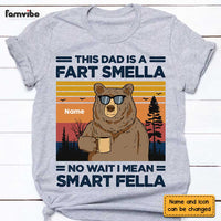 Personalized Dad Grandpa Bear T Shirt MY131 23O47 thumb 1