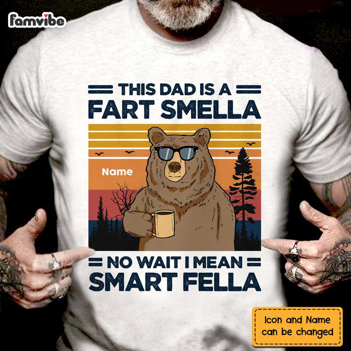 Personalized Dad Grandpa Bear T Shirt MY131 23O47 1