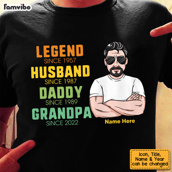 Personalized Grandpa T Shirt MY133 30O53 1