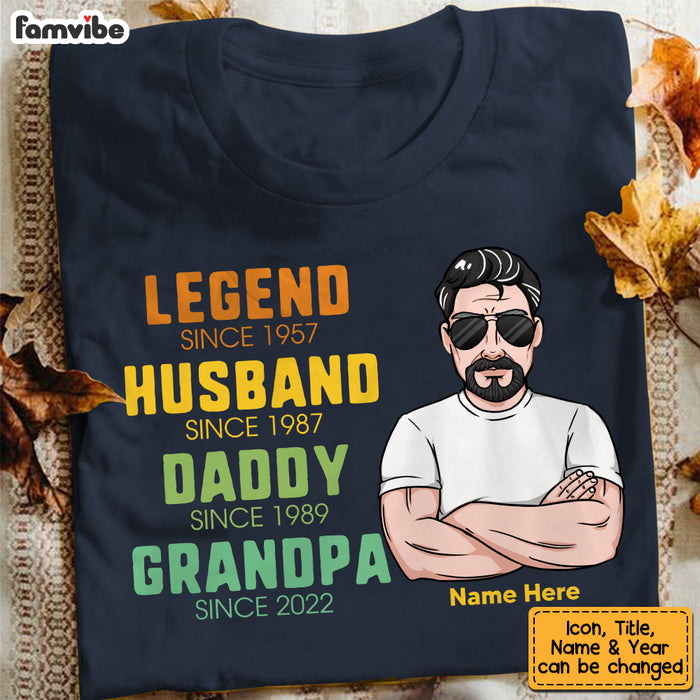 Personalized Grandpa T Shirt MY133 30O53 1