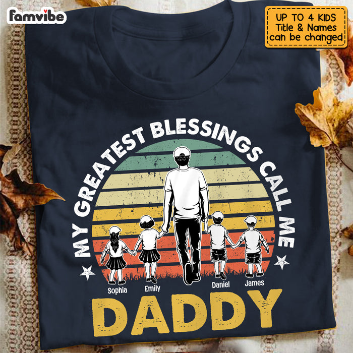Personalized Dad T Shirt MY164 31O53 1