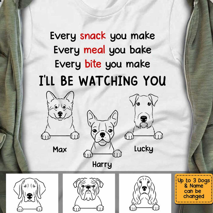 Personalized Dog Dad T Shirt MY164 32O34 1