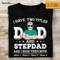 Personalized Step Dad T Shirt MY182 85O47 thumb 1