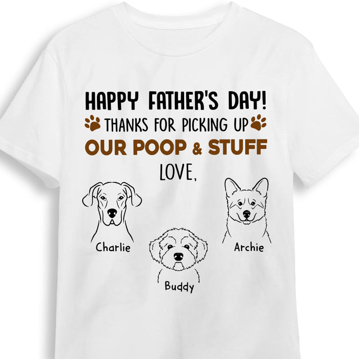 Personalized Dog Dad T Shirt MY171 31O53 1