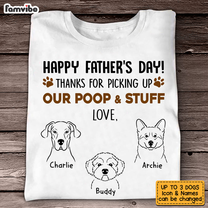 Personalized Dog Dad T Shirt MY171 31O53 1