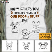 Personalized Dog Dad T Shirt MY171 31O53 thumb 1