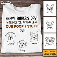 Personalized Dog Dad T Shirt MY171 31O53 thumb 1
