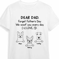 Personalized Dad Grandpa Dog Dad T Shirt MY171 32O47 thumb 1