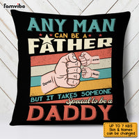 Personalized Dad Hand Fist Bump Pillow AP212 85O53 thumb 1