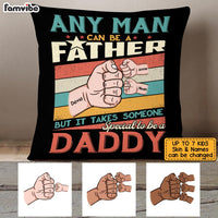 Personalized Dad Hand Fist Bump Pillow AP212 85O53 thumb 1