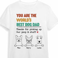 Personalized Dog Dad T Shirt MY193 32O47 thumb 1
