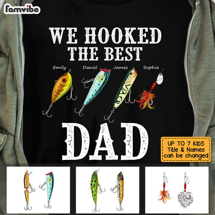 Personalized Dad Grandpa Fishing T Shirt MY191 32O53 1