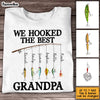 Personalized Grandpa Fishing T Shirt MY183 31O53 1