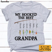 Personalized Grandpa Fishing T Shirt MY183 31O53 thumb 1