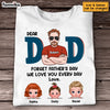 Personalized Dad Grandpa  T Shirt MY181 30O53 1