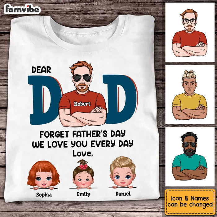 Personalized Dad Grandpa  T Shirt MY181 30O53 1