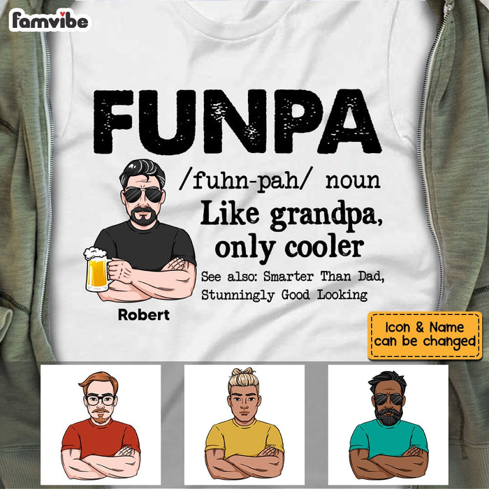 Personalized Dad Grandpa T Shirt MY182 31O53 1