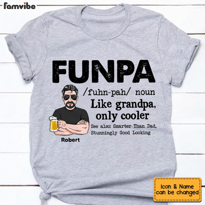 Personalized Dad Grandpa T Shirt MY182 31O53 1