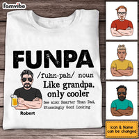 Personalized Dad Grandpa T Shirt MY182 31O53 thumb 1