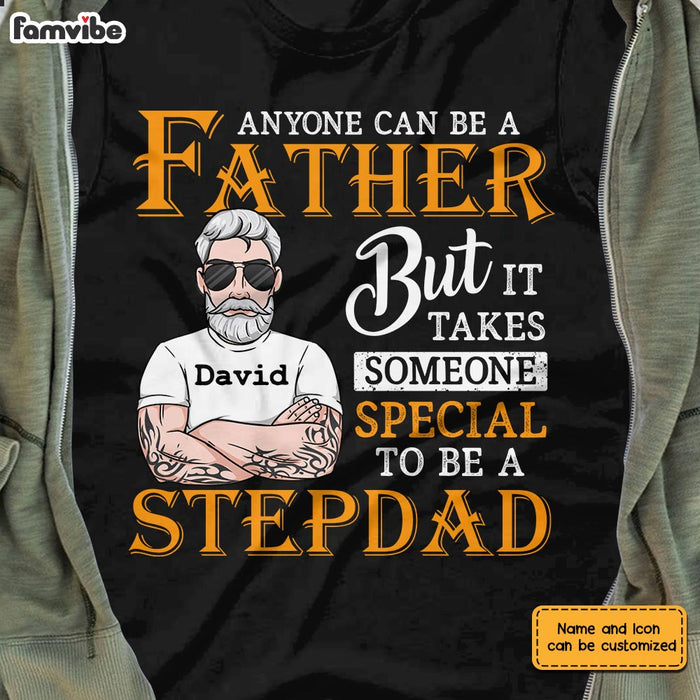 Personalized Step Dad T Shirt MY181 32O28 1