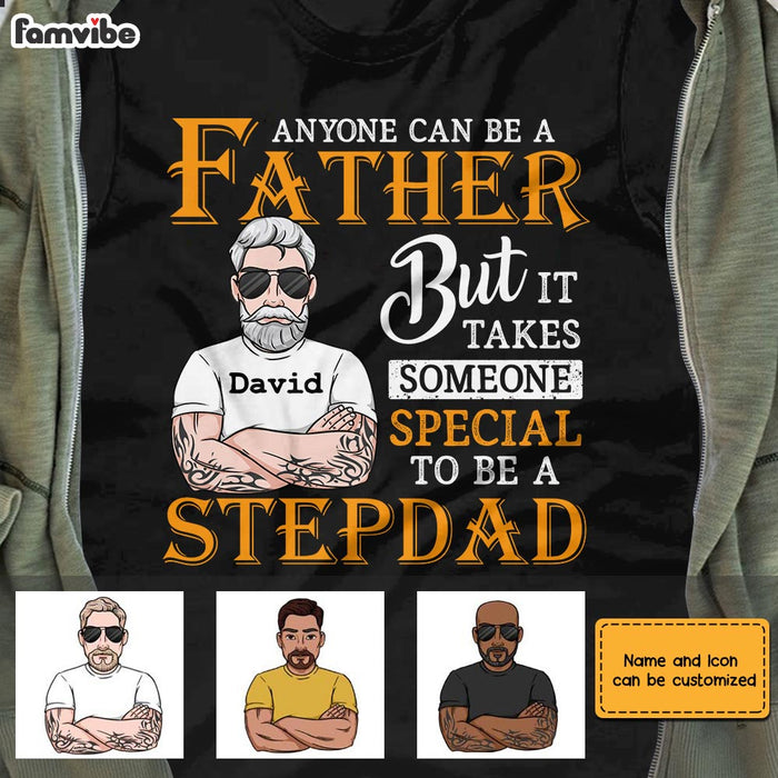 Personalized Step Dad T Shirt MY181 32O28 1