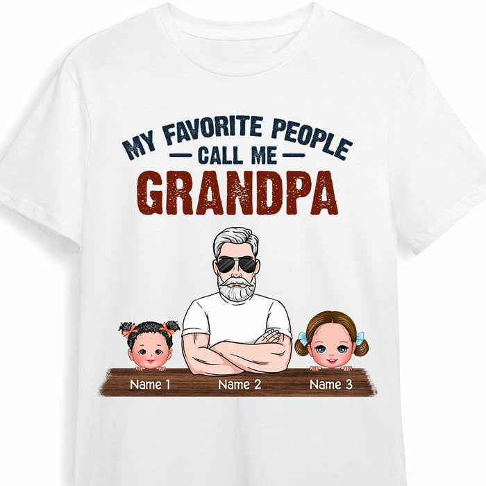 Personalized Grandpa T Shirt MY173 30O47 1