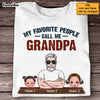 Personalized Grandpa T Shirt MY173 30O47 1